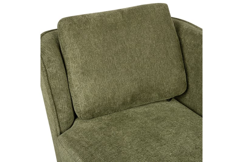 Uklund Schäslong 148 cm Vänster - Svart/Grön - Möbler - Fåtölj & stolar - Fåtölj - Liggfåtölj