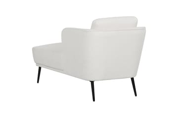 Uklund Schäslong 148 cm Vänster - Svart/Vit - Möbler - Fåtölj & stolar - Fåtölj - Liggfåtölj
