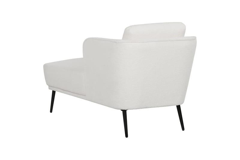 Uklund Schäslong 148 cm Vänster - Svart/Vit - Möbler - Fåtölj & stolar - Fåtölj - Liggfåtölj