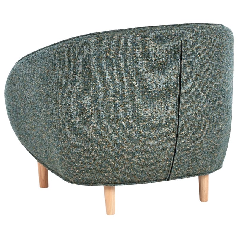 Fåtölj Umea - Grönt, ljust trä - Möbler - Fåtölj & stolar - Fåtölj