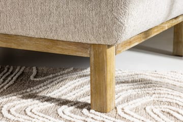 Vanlig fåtölj med armstöd Venture Home Olympos Fåtölj Beige - Möbler - Fåtölj & stolar - Fåtölj