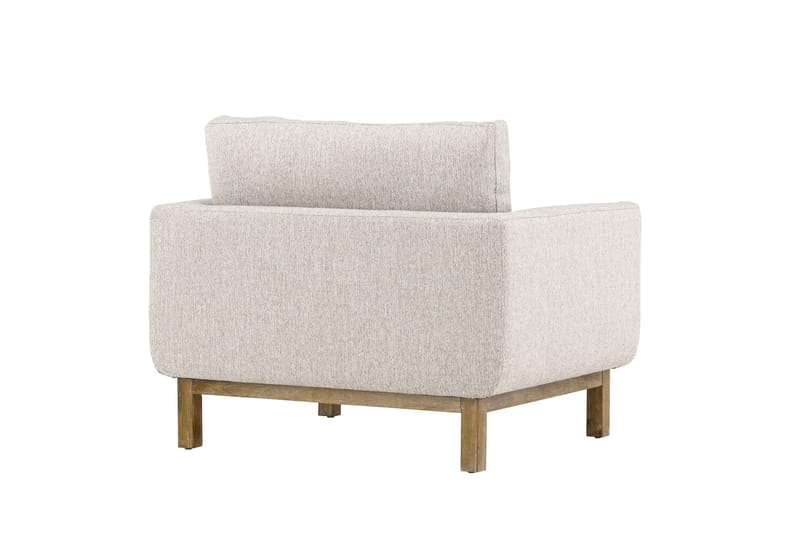 Vanlig fåtölj med armstöd Venture Home Olympos Fåtölj Beige - Möbler - Fåtölj & stolar - Fåtölj