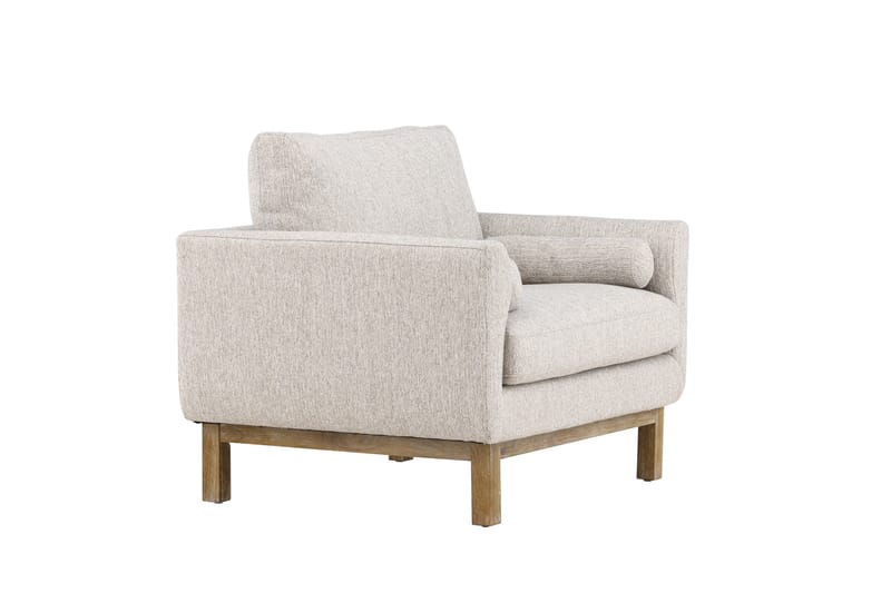Vanlig fåtölj med armstöd Venture Home Olympos Fåtölj Beige - Möbler - Fåtölj & stolar - Fåtölj