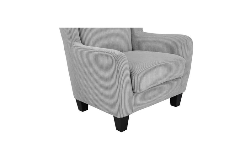 Vanlig fåtölj utan armstöd Loft24 Fåtölj Zhili Ljusgrå - Möbler - Fåtölj & stolar - Fåtölj - Fåtölj utan armstöd