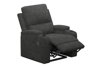 Vanlig liggfåtölj Loft24 Reclinerstol Loft24 Dallas Grey Belfast fabric - Möbler - Fåtölj & stolar - Fåtölj - Biofåtölj & reclinerfåtölj