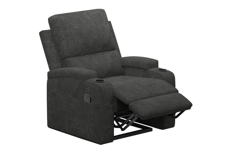 Vanlig liggfåtölj Loft24 Reclinerstol Loft24 Dallas Grey Belfast fabric - Möbler - Fåtölj & stolar - Fåtölj - Biofåtölj & reclinerfåtölj