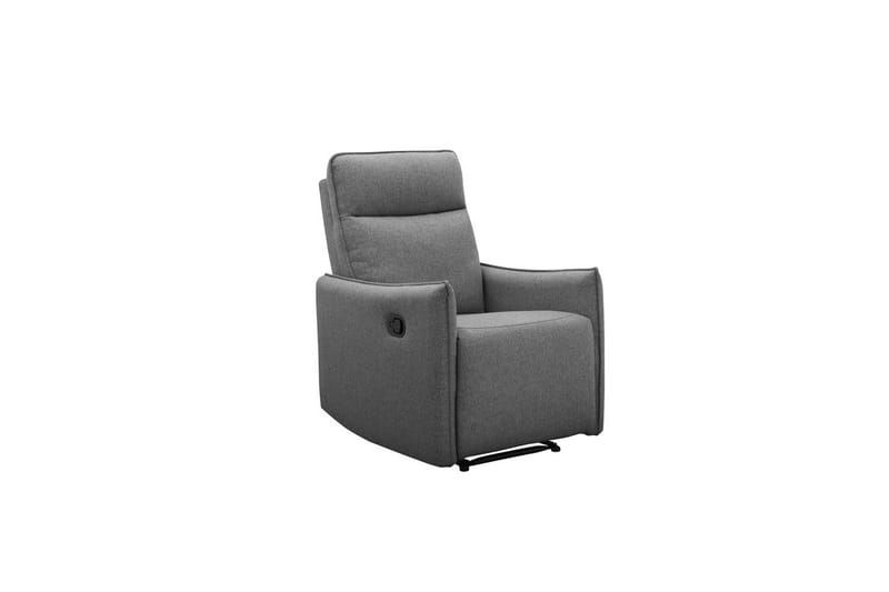 Vanlig liggfåtölj Loft24 Reclinerstol Loft24 Lugo Grey Artificial leather