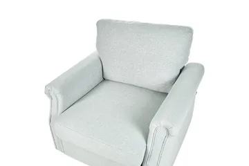 Fåtölj Vietas - Blå, Svart - Möbler - Fåtölj & stolar - Fåtölj