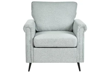 Fåtölj Vietas - Blå, Svart - Möbler - Fåtölj & stolar - Fåtölj