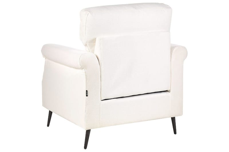 Fåtölj Vietas - Vit, ljust trä - Möbler - Fåtölj & stolar - Fåtölj