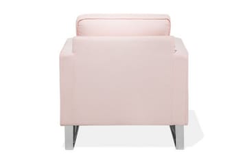 Vind Modern Fåtölj i Tyg - Rosa - Möbler - Fåtölj & stolar - Fåtölj