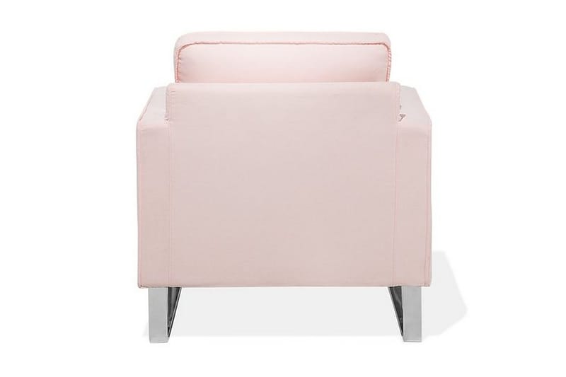 Vind Modern Fåtölj i Tyg - Rosa - Möbler - Fåtölj & stolar - Fåtölj