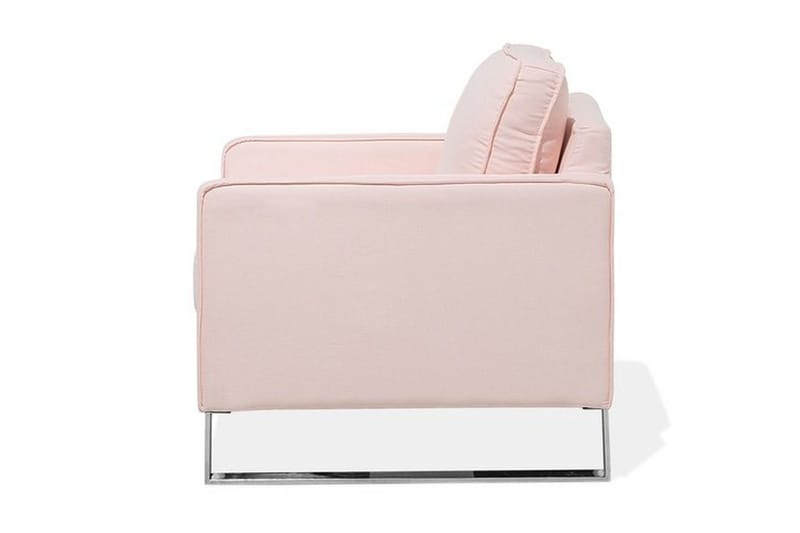 Vind Modern Fåtölj i Tyg - Rosa - Möbler - Fåtölj & stolar - Fåtölj