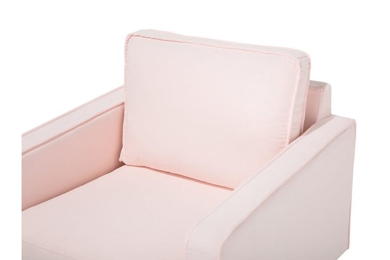 Vind Modern Fåtölj i Tyg - Rosa - Möbler - Fåtölj & stolar - Fåtölj