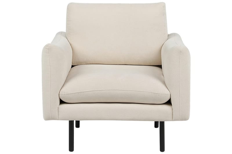 Fåtölj Vinterbro - Beige, svart/Polyester - Möbler - Fåtölj & stolar - Fåtölj