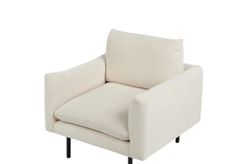 Fåtölj Vinterbro - Beige, svart/Polyester - Möbler - Fåtölj & stolar - Fåtölj