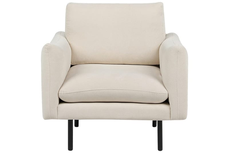 Fåtölj Vinterbro - Beige, svart/Polyester - Möbler - Fåtölj & stolar - Fåtölj