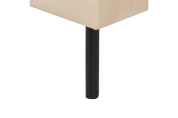 Fåtölj Vinterbro - Beige, svart/Sammet - Möbler - Fåtölj & stolar - Fåtölj