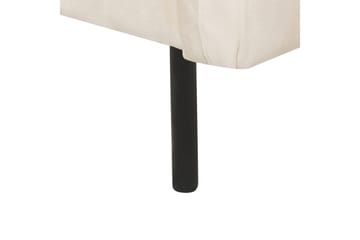 Fåtölj Vinterbro - Ljusbeige, svart/Sammet - Möbler - Fåtölj & stolar - Fåtölj