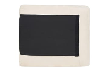 Fåtölj Vinterbro - Ljusbeige, svart/Sammet - Möbler - Fåtölj & stolar - Fåtölj