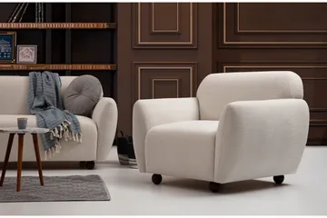 Whitecliffs Fåtölj - Cream - Möbler - Fåtölj & stolar - Fåtölj