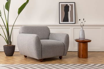 Whitecliffs Fåtölj - Ljusgrå - Möbler - Fåtölj & stolar - Fåtölj