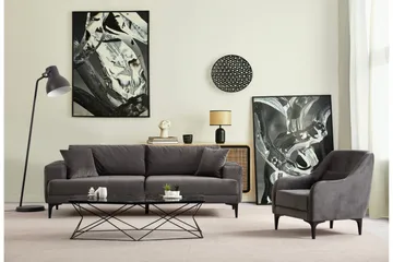 Winskill Fåtölj - Antracit - Möbler - Fåtölj & stolar - Fåtölj