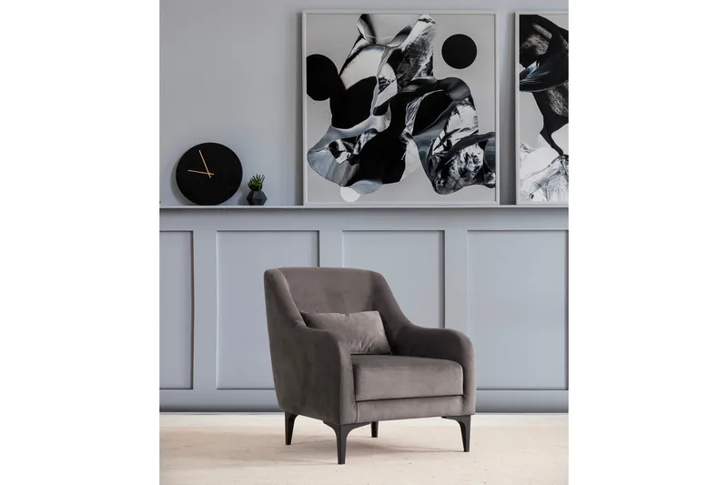 Winskill Fåtölj - Antracit - Möbler - Fåtölj & stolar - Fåtölj