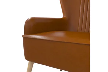 Wynn Fåtölj Brun - Dorel Home - Möbler - Fåtölj & stolar - Fåtölj