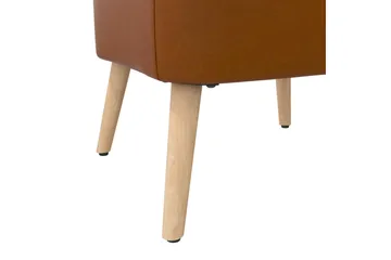 Wynn Fåtölj Brun - Dorel Home - Möbler - Fåtölj & stolar - Fåtölj