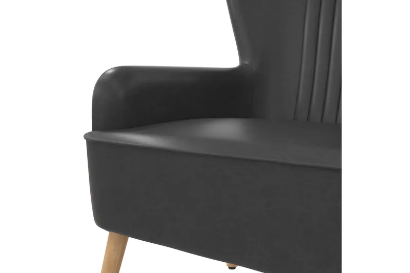 Wynn Fåtölj Mörkgrå - Dorel Home - Möbler - Fåtölj & stolar - Fåtölj