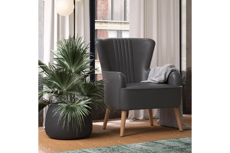 Wynn Fåtölj Mörkgrå, Dorel Home