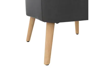 Wynn Fåtölj Mörkgrå - Dorel Home - Möbler - Fåtölj & stolar - Fåtölj