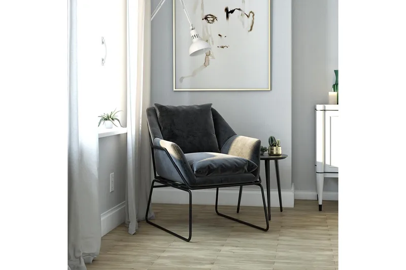 Yianni Fåtölj - Grå - Möbler - Fåtölj & stolar - Fåtölj