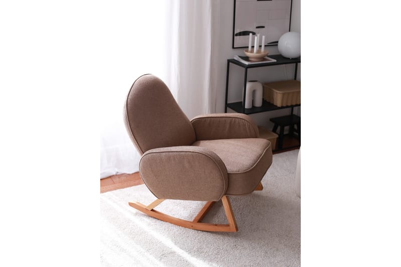 Yoko Fåtölj - Brun - Möbler - Barnmöbler - Barnstol - Gungstol barn