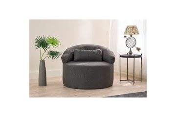 Zevon Fåtölj - Antracit - Möbler - Fåtölj & stolar - Fåtölj - Fåtölj utan armstöd