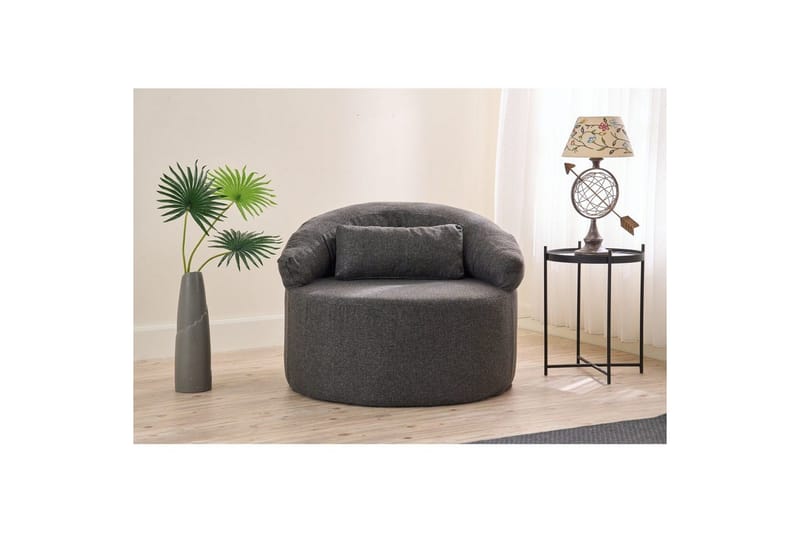 Zevon Fåtölj - Antracit - Möbler - Fåtölj & stolar - Fåtölj - Fåtölj utan armstöd