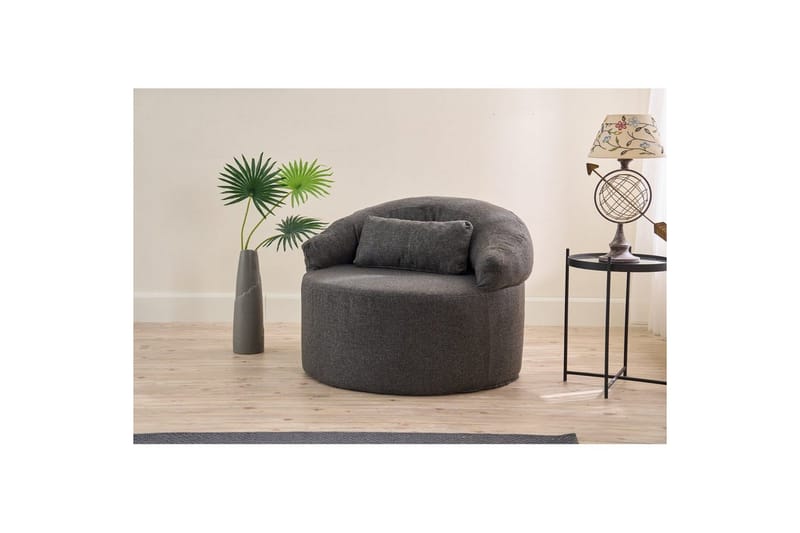 Zevon Fåtölj - Antracit - Möbler - Fåtölj & stolar - Fåtölj - Fåtölj utan armstöd