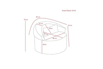 Zevon Fåtölj - Brun - Möbler - Fåtölj & stolar - Fåtölj - Fåtölj utan armstöd