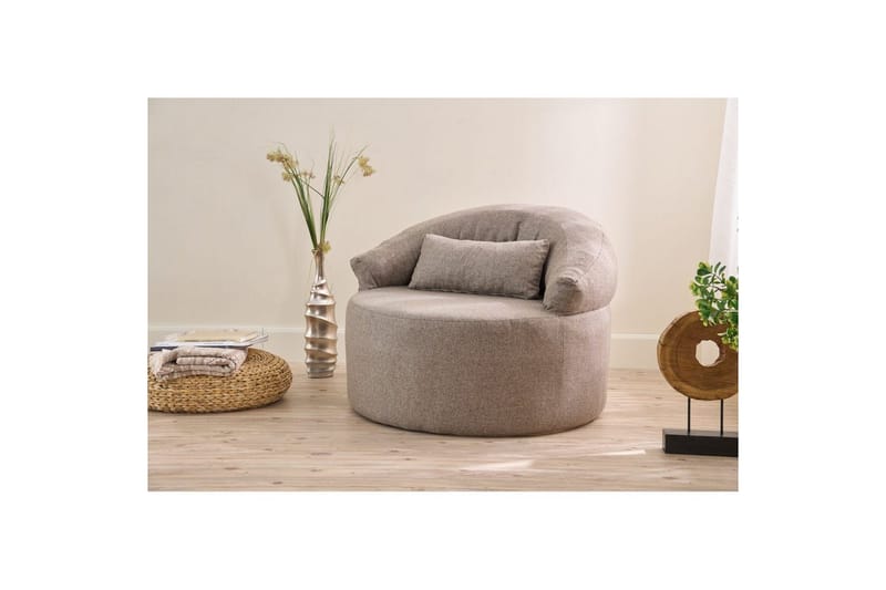 Zevon Fåtölj - Brun - Möbler - Fåtölj & stolar - Fåtölj - Fåtölj utan armstöd