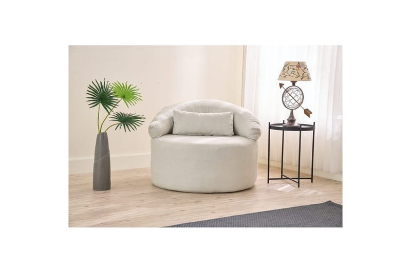 Zevon Fåtölj - Cream - Möbler - Fåtölj & stolar - Fåtölj - Fåtölj utan armstöd