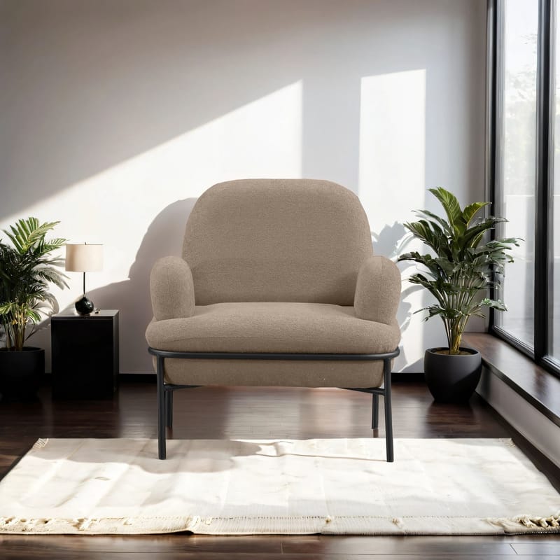 Zyricus Fåtölj Teddy - Cappuccino - Möbler - Fåtölj & stolar - Fåtölj - Öronlappsfåtölj