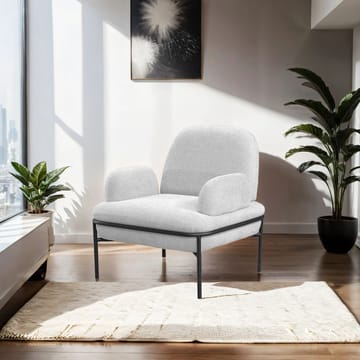 Zyricus Fåtölj Teddy - Vit - Möbler - Fåtölj & stolar - Fåtölj