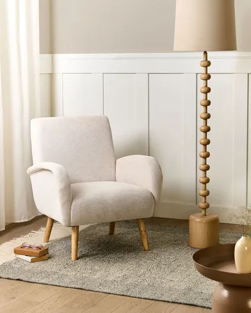 Fåtölj Plassen - Ljusbeige - Möbler - Fåtölj & stolar - Fåtölj