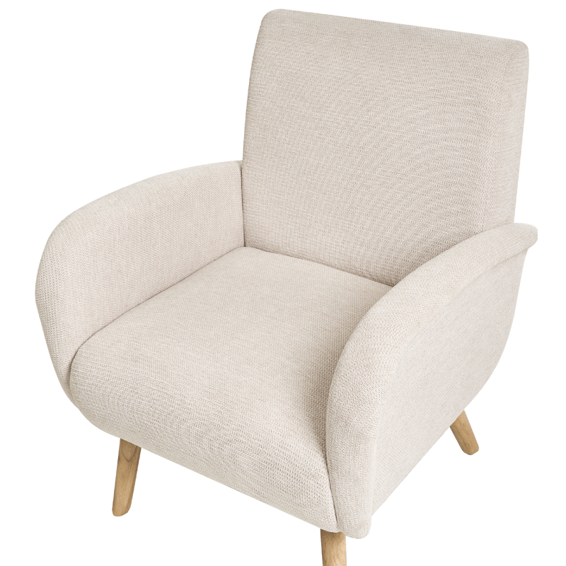 Fåtölj Plassen - Ljusbeige - Möbler - Fåtölj & stolar - Fåtölj