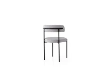 Faria Matstol - Svart/Grå - Möbler - Fåtölj & stolar - Matstol & köksstol