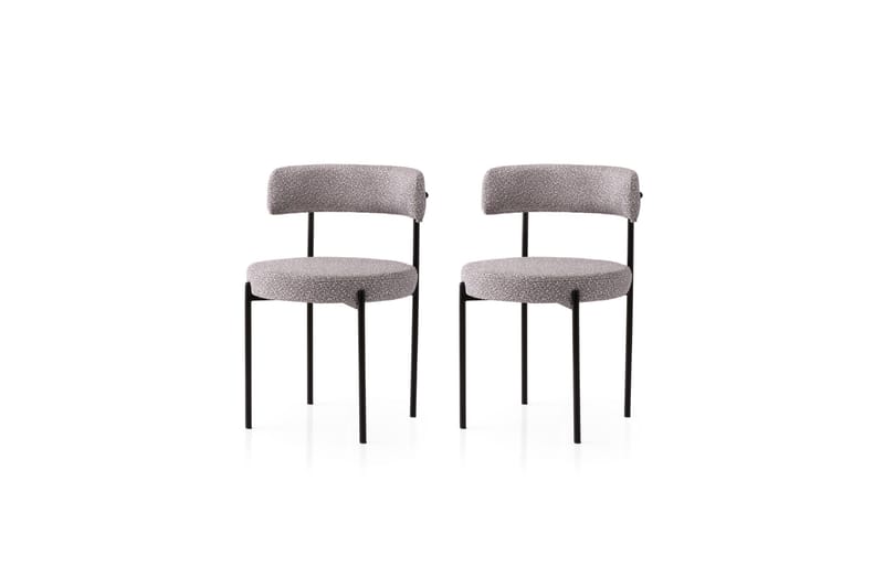 Faria Matstol, Svart/Grå