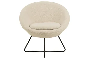 Feeble Loungefåtölj - Beige - Möbler - Fåtölj & stolar - Fåtölj