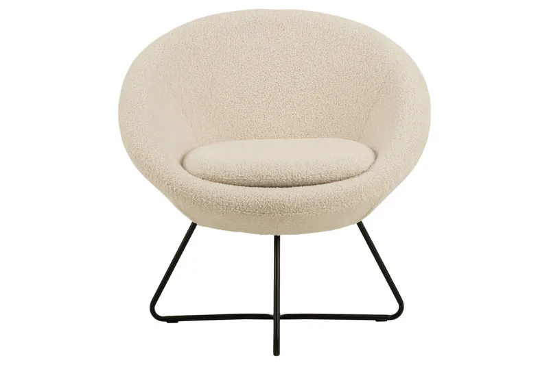 Feeble Loungefåtölj - Beige - Möbler - Fåtölj & stolar - Fåtölj