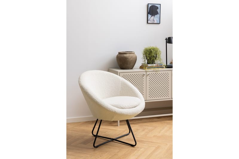 Feeble Loungefåtölj - Beige - Möbler - Fåtölj & stolar - Fåtölj